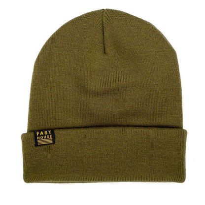 Fasthouse Erie Beanie Olive OS - Fasthouse Beanies