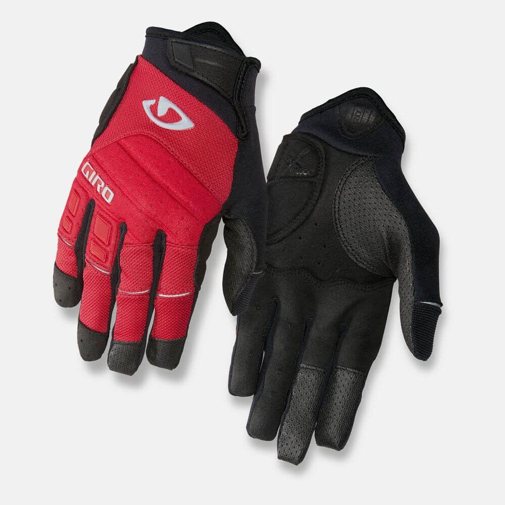 Giro Xen Glove Dark Red/Black/Grey Bike Gloves