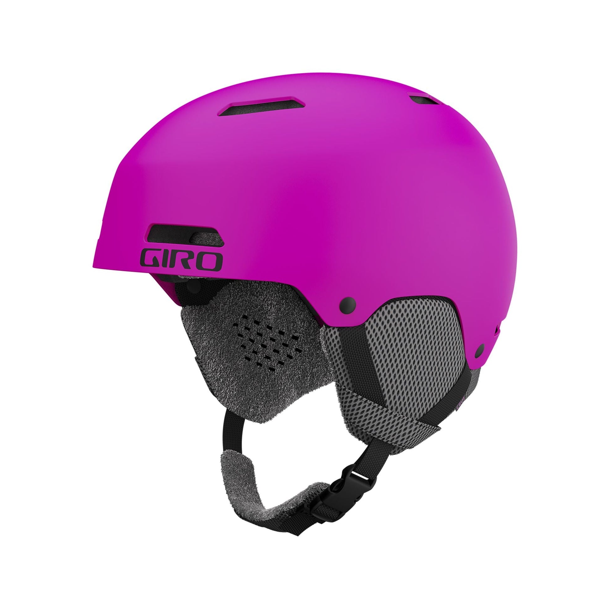 Giro Youth Crue Helmet - OpenBox Matte Bright Pink M Snow Helmets