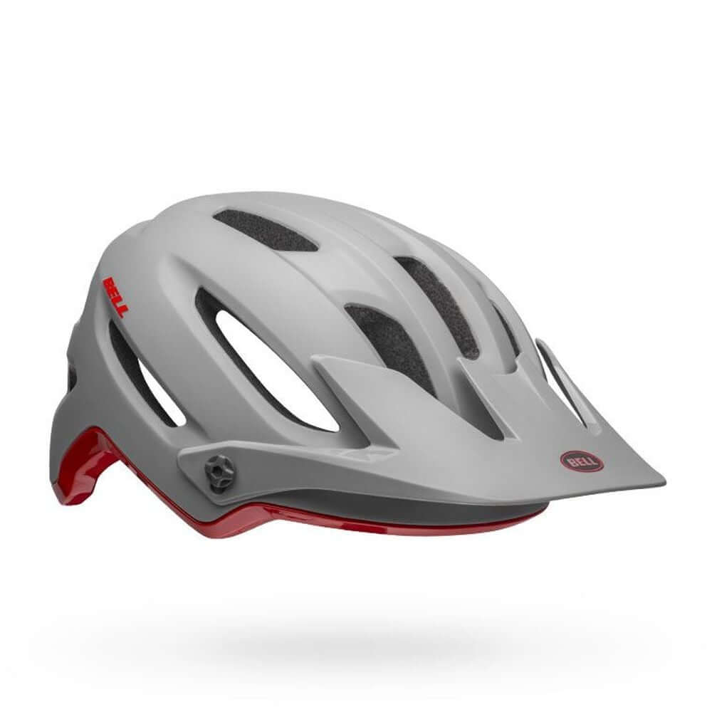 Bell 4Forty MIPS Helmet - OpenBox Cliffhanger Matte Gloss Gray Crimson S - Bell Bike Helmets