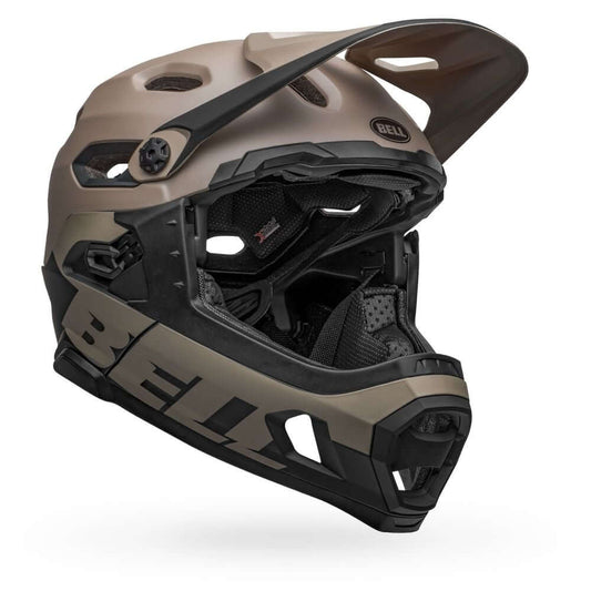 Bell Super DH MIPS Helmet - OpenBox Matte Gloss Sand Black L Bike Helmets
