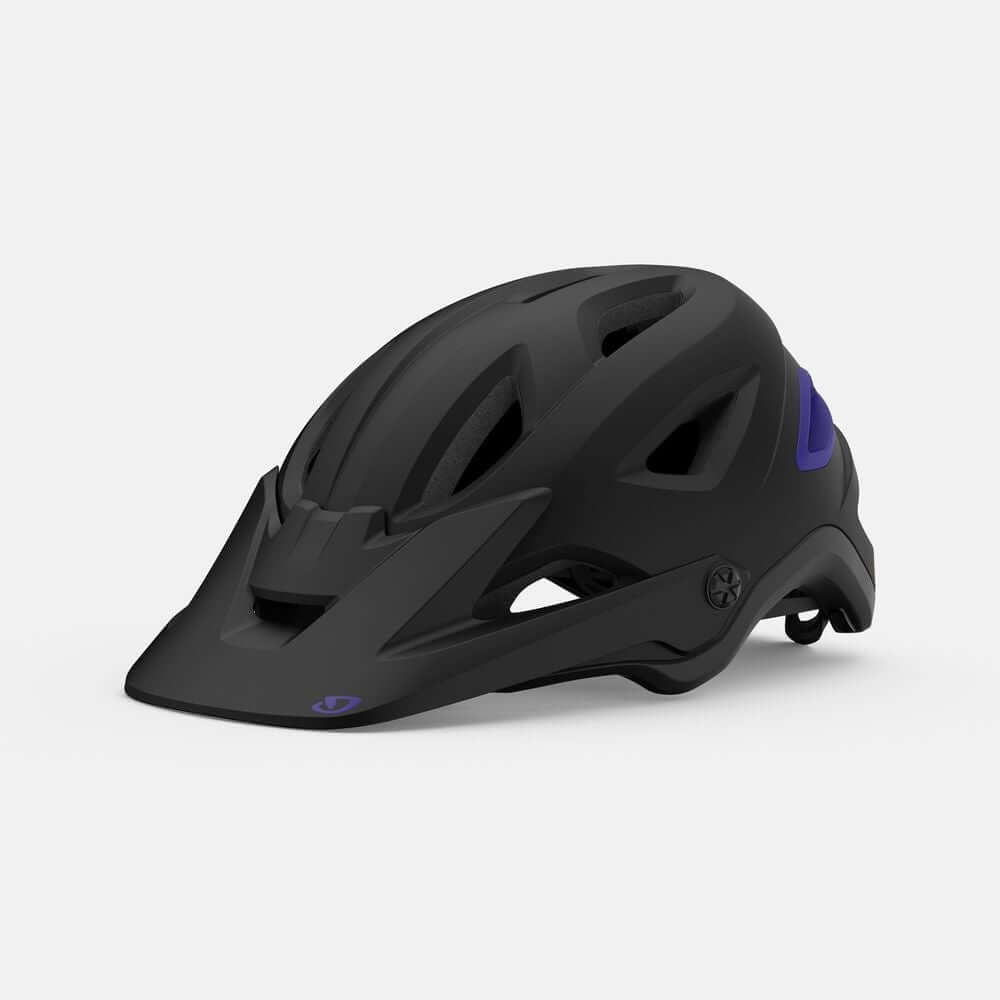 Giro Montara MIPS Helmet - OpenBox Matte Black Electric Purple M - Giro Bike Bike Helmets