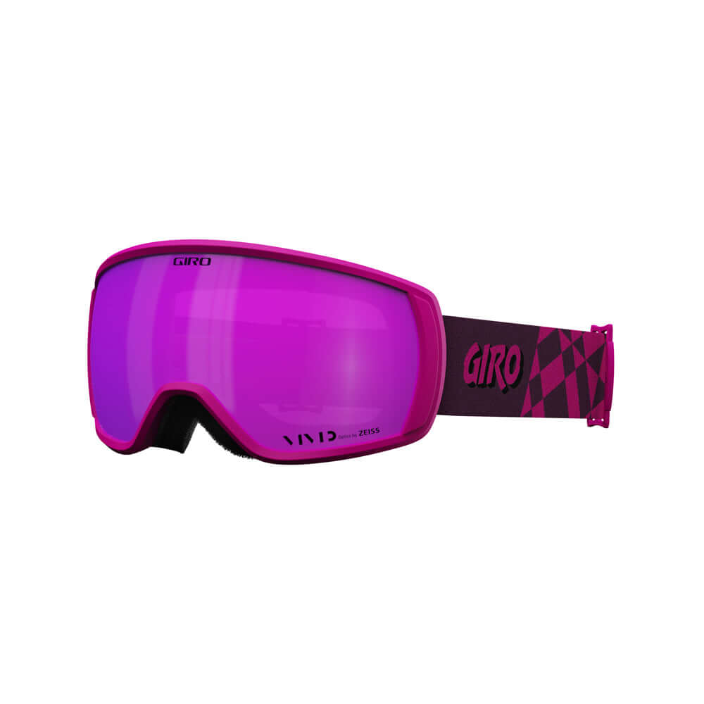 Giro Women's Facet Goggle Pink Cover Up / Vivid Pink Snow Goggles