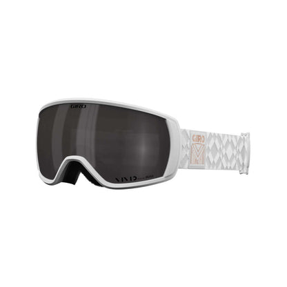 Giro Women's Facet Goggle White Limitless Vivid Smoke - Giro Snow Snow Goggles