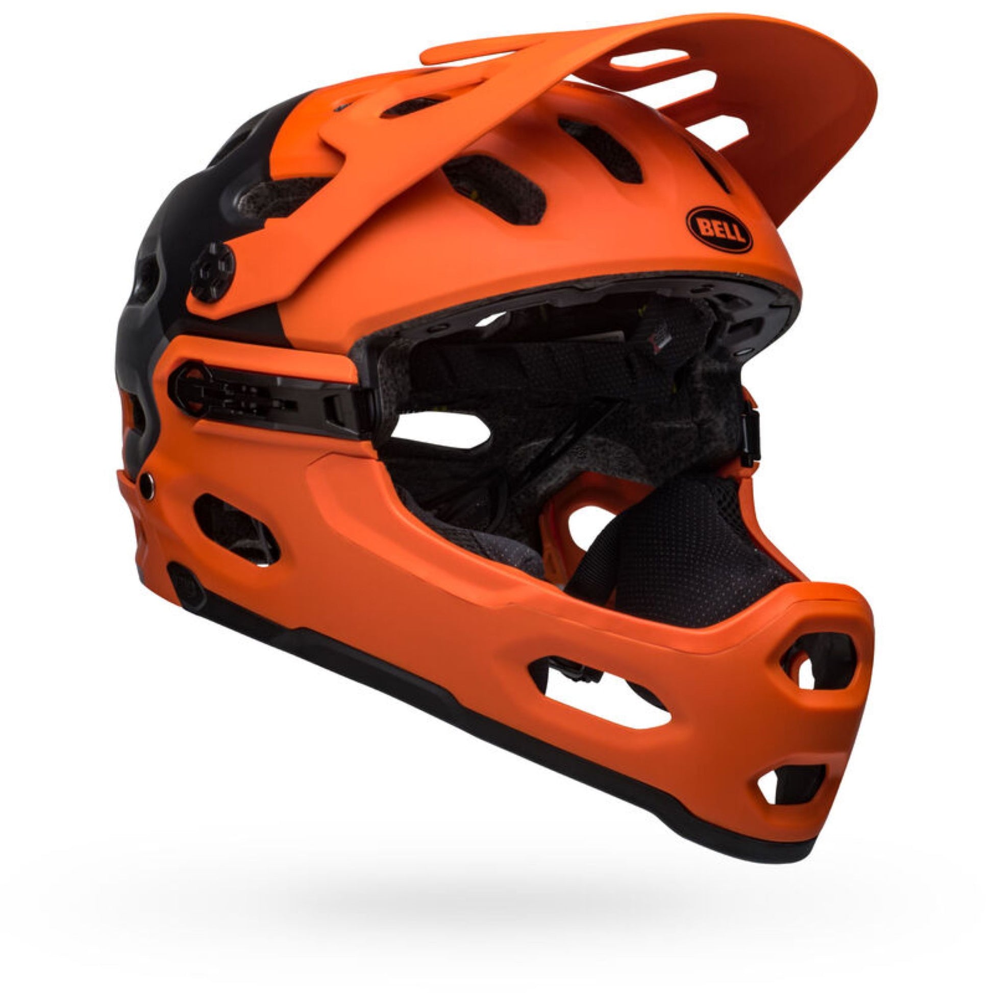 Bell Super 3R MIPS Helmet - OpenBox Matte Orange/Black M Bike Helmets