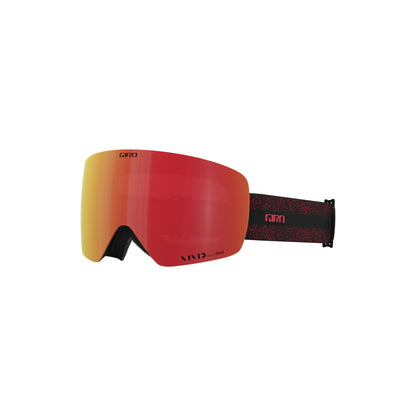 Giro Women's Contour RS Snow Goggles Red Expedition Vivid Ember - Giro Snow Snow Goggles