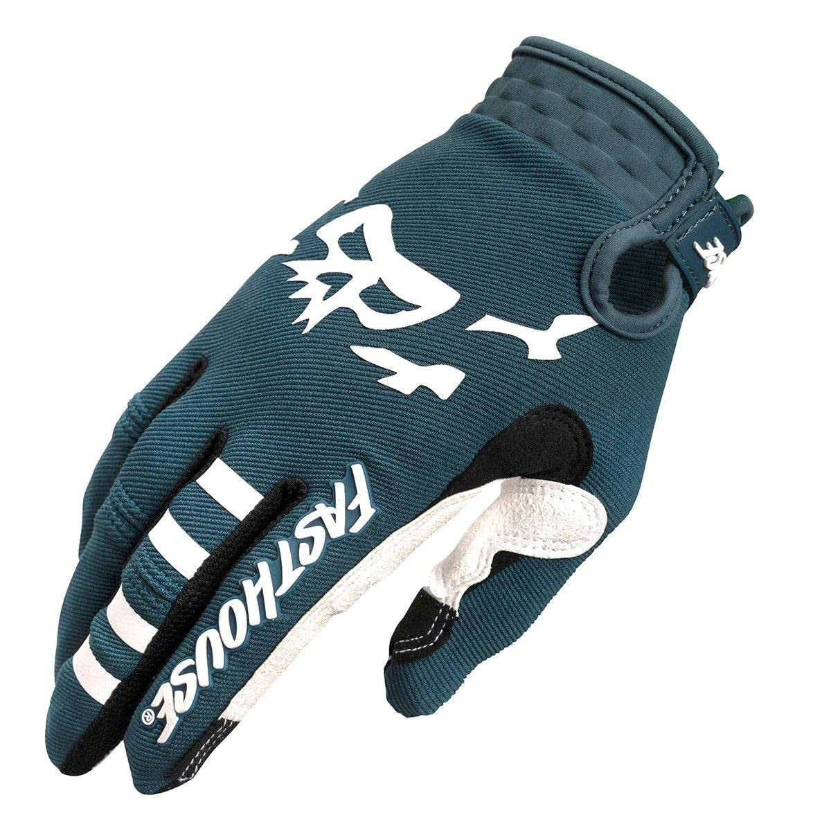Fasthouse Speed Style Glove Slammer - Indigo Bike Gloves