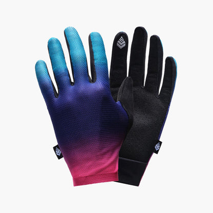Shredly Women's Glove Rainbow Ombre - Shredly Bike Gloves