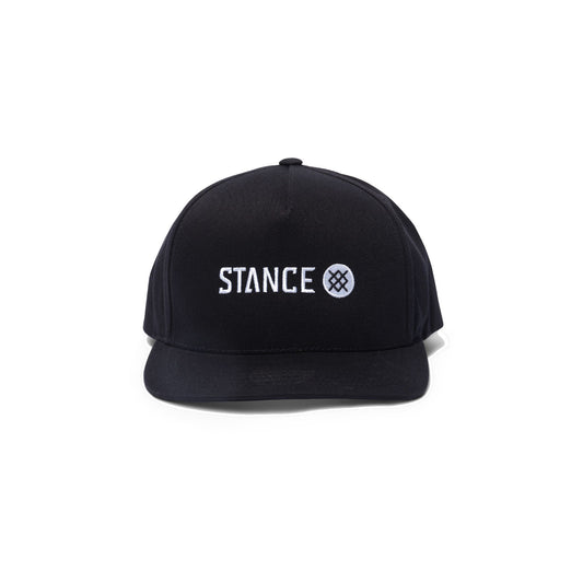 Stance Icon Snapback Hat Black OS Hats