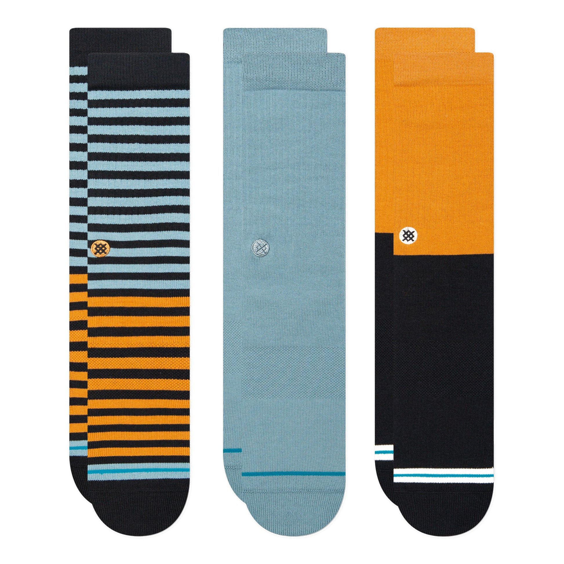 Stance Barnacle 3 Pack Socks Multicolor L Socks