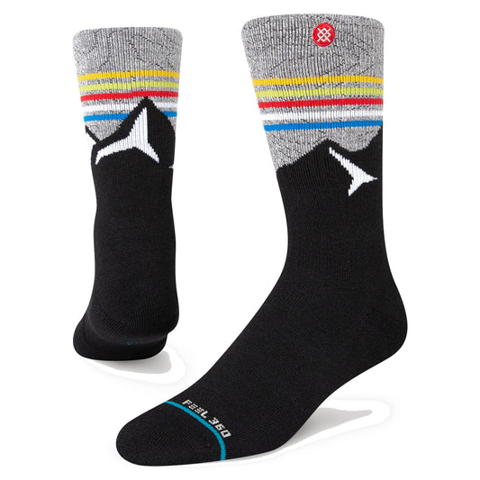 Stance Chin Peak Socks Grey L Socks