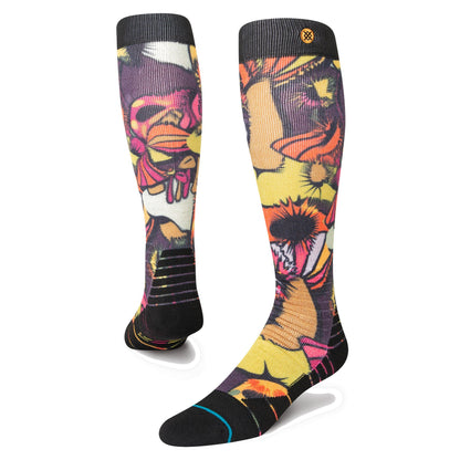 Stance Mushies Snow Socks Maroon L - Stance Snow Socks