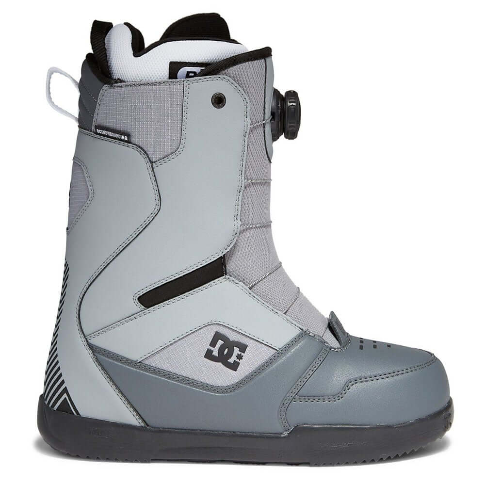 DC Men's Scout BOA Snowboard Boots Grey Snowboard Boots