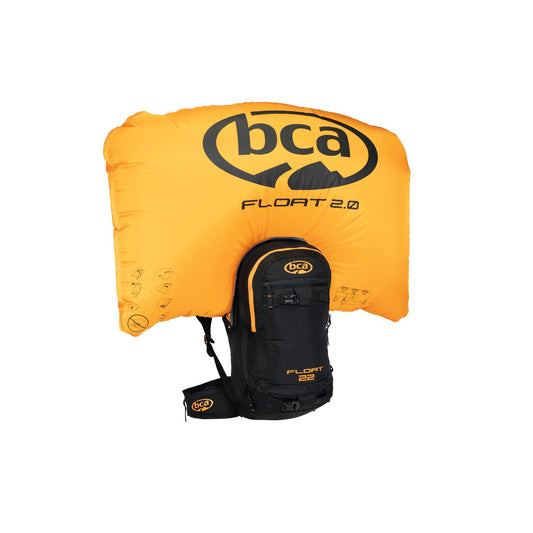 BCA Float 22 Airbag Pack Black OS Avalanche Airbags