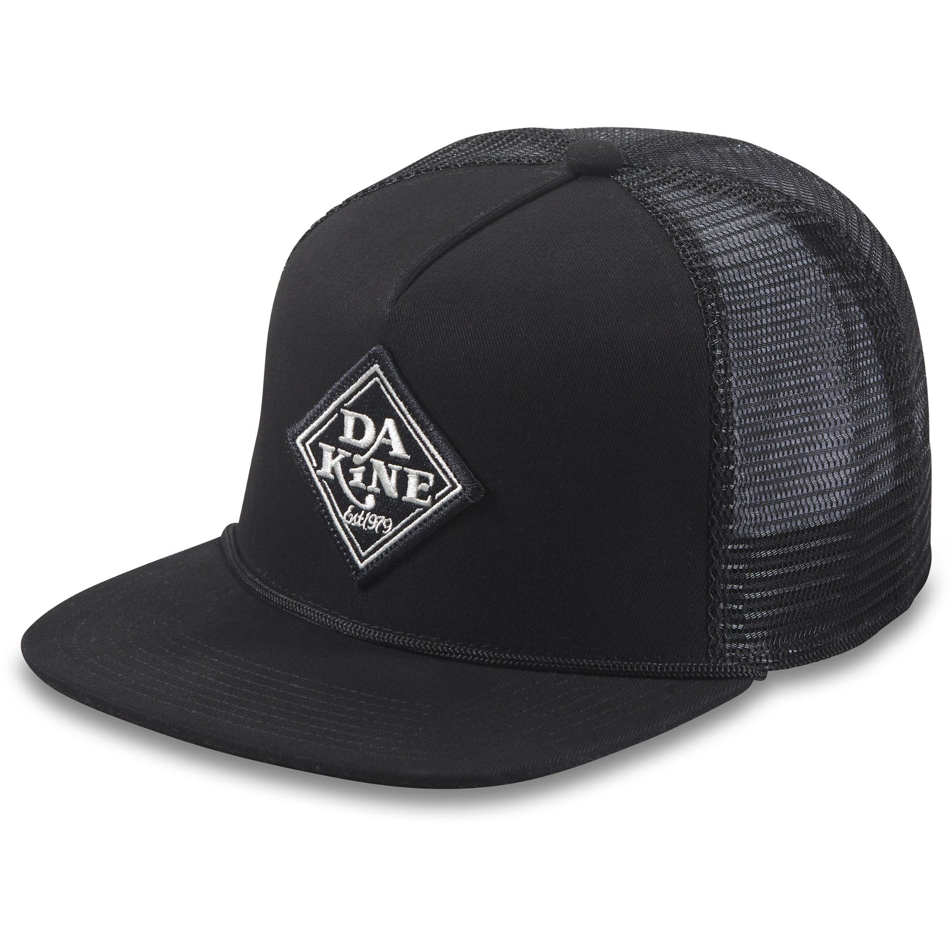 Dakine Classic Diamond Trucker Hat Black OS Hats