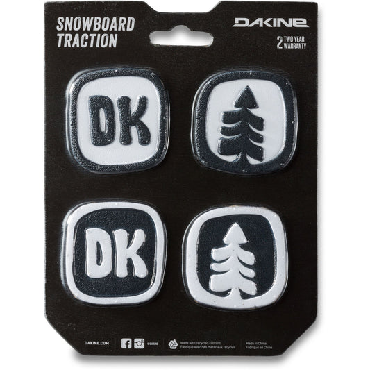 Dakine DK Dots Traction Pad Black White OS Stomp Pads