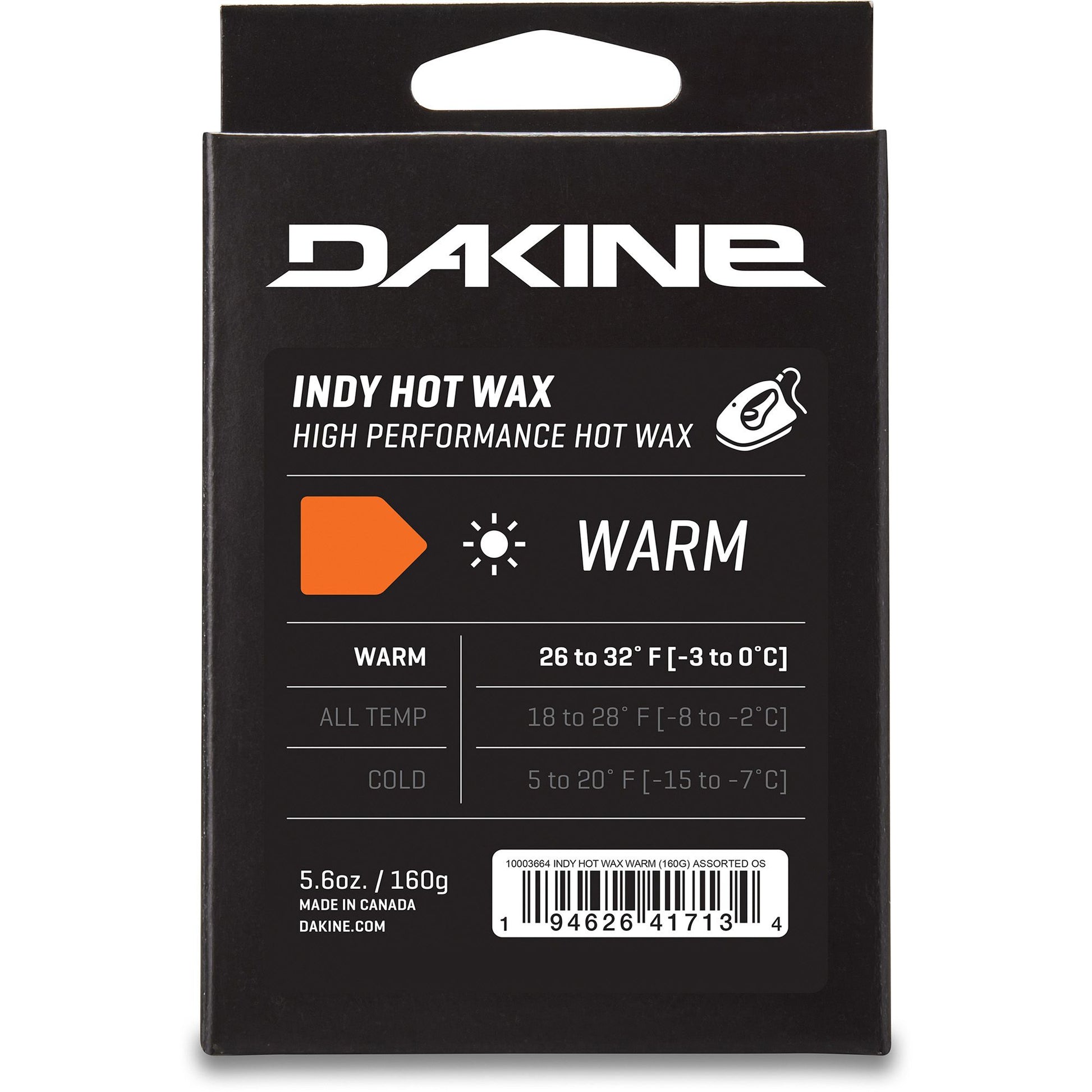 Dakine Indy Hot Wax Warm 160g Multicolor OS Wax