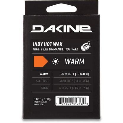 Dakine Indy Hot Wax Warm 160g - Dakine Wax