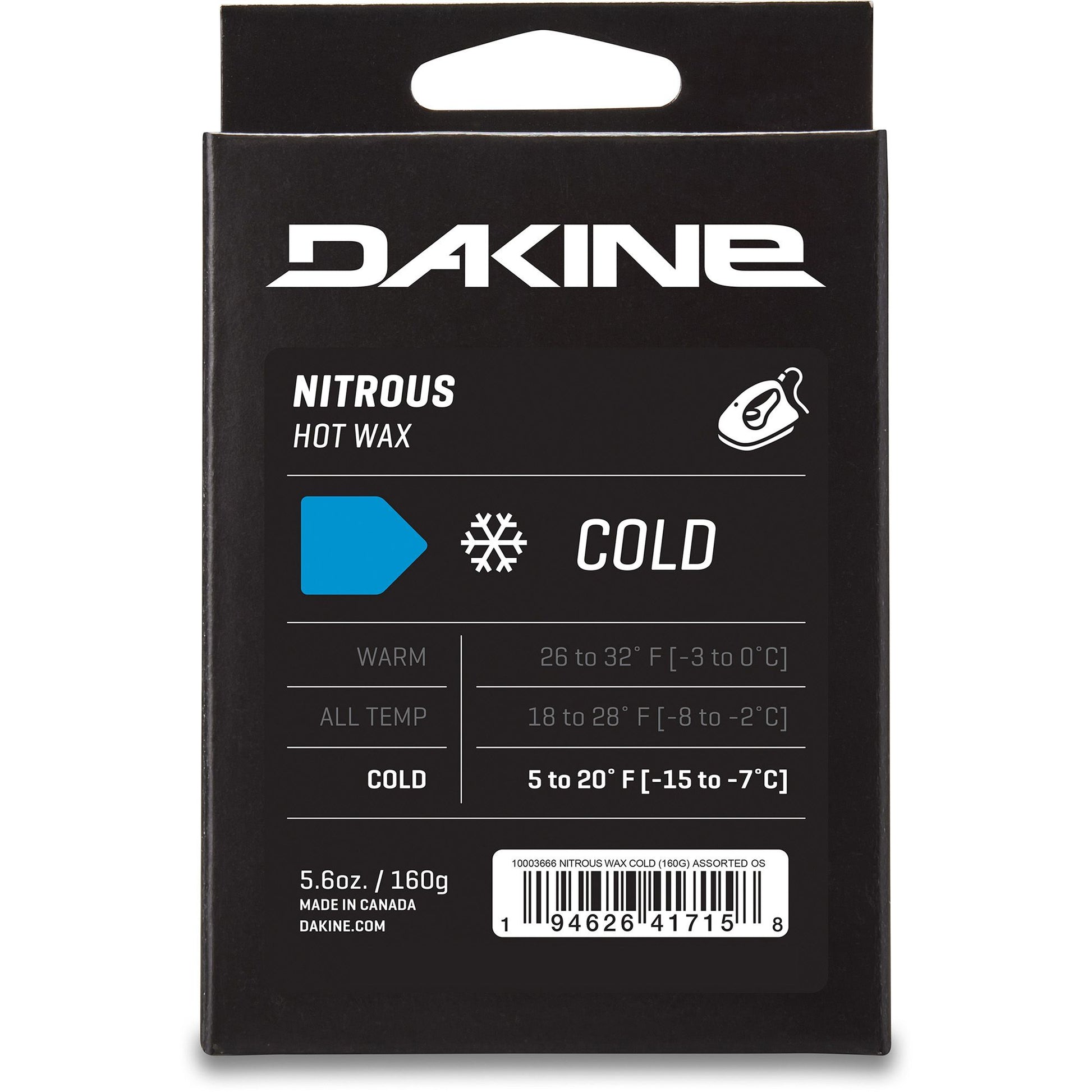 Dakine Nitrous Cold Wax 160g Multicolor OS Wax