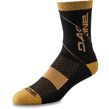 Dakine Berm Crew Sock Black Tan M\L - Dakine Bike Socks