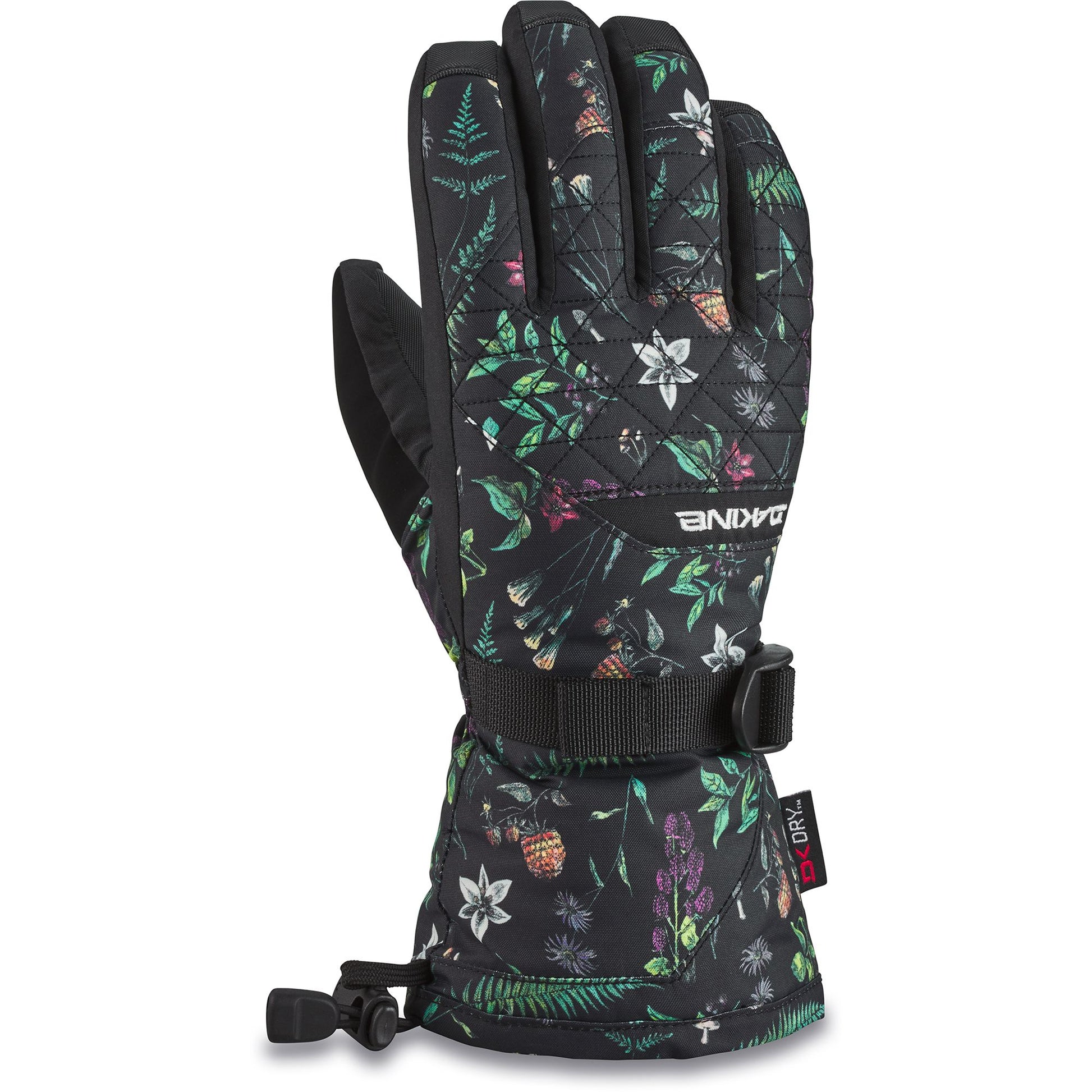 Dakine Women's Camino Glove Woodland Floral L - Dakine Snow Gloves