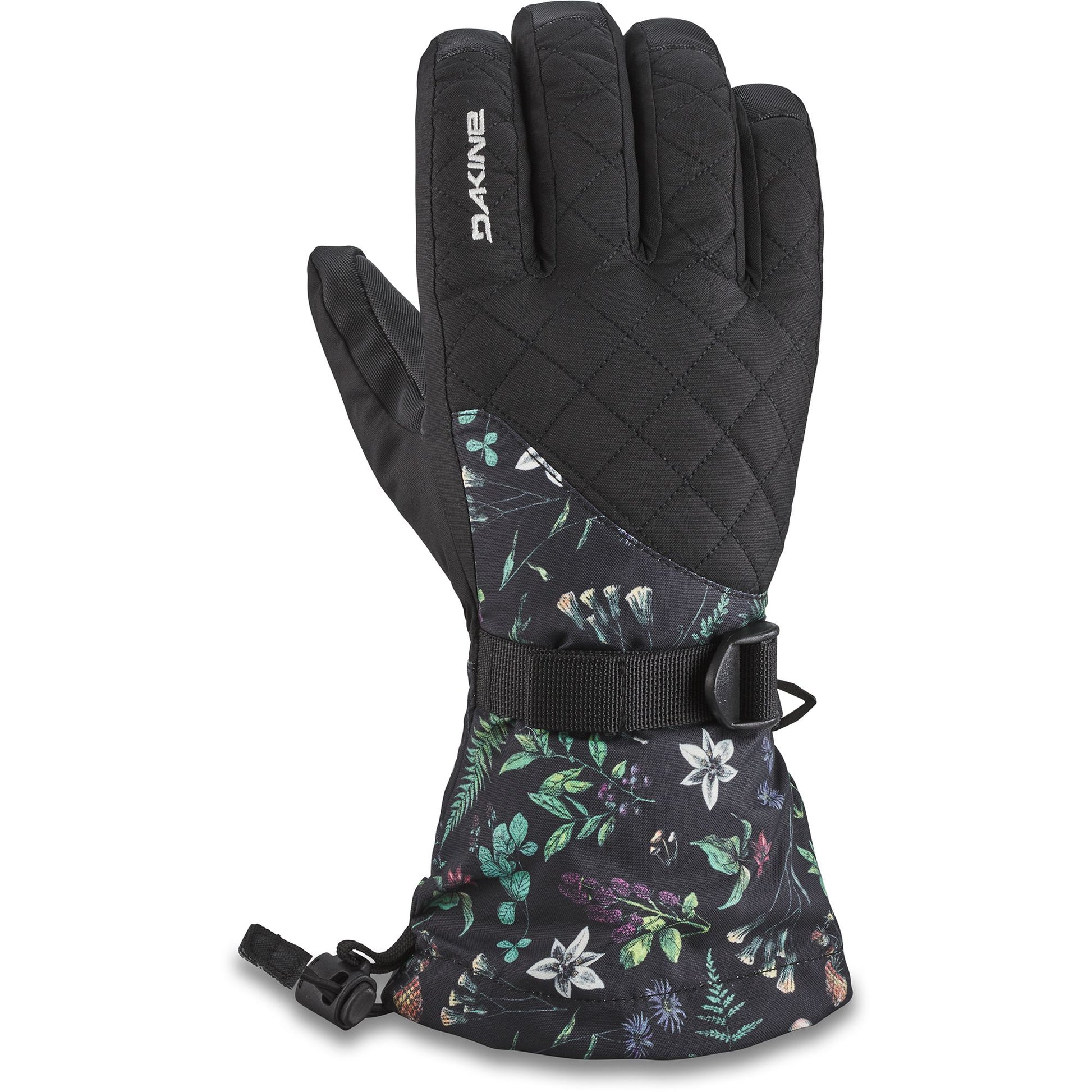 Dakine Women's Lynx Glove Woodland Floral XS - Dakine Snow Gloves