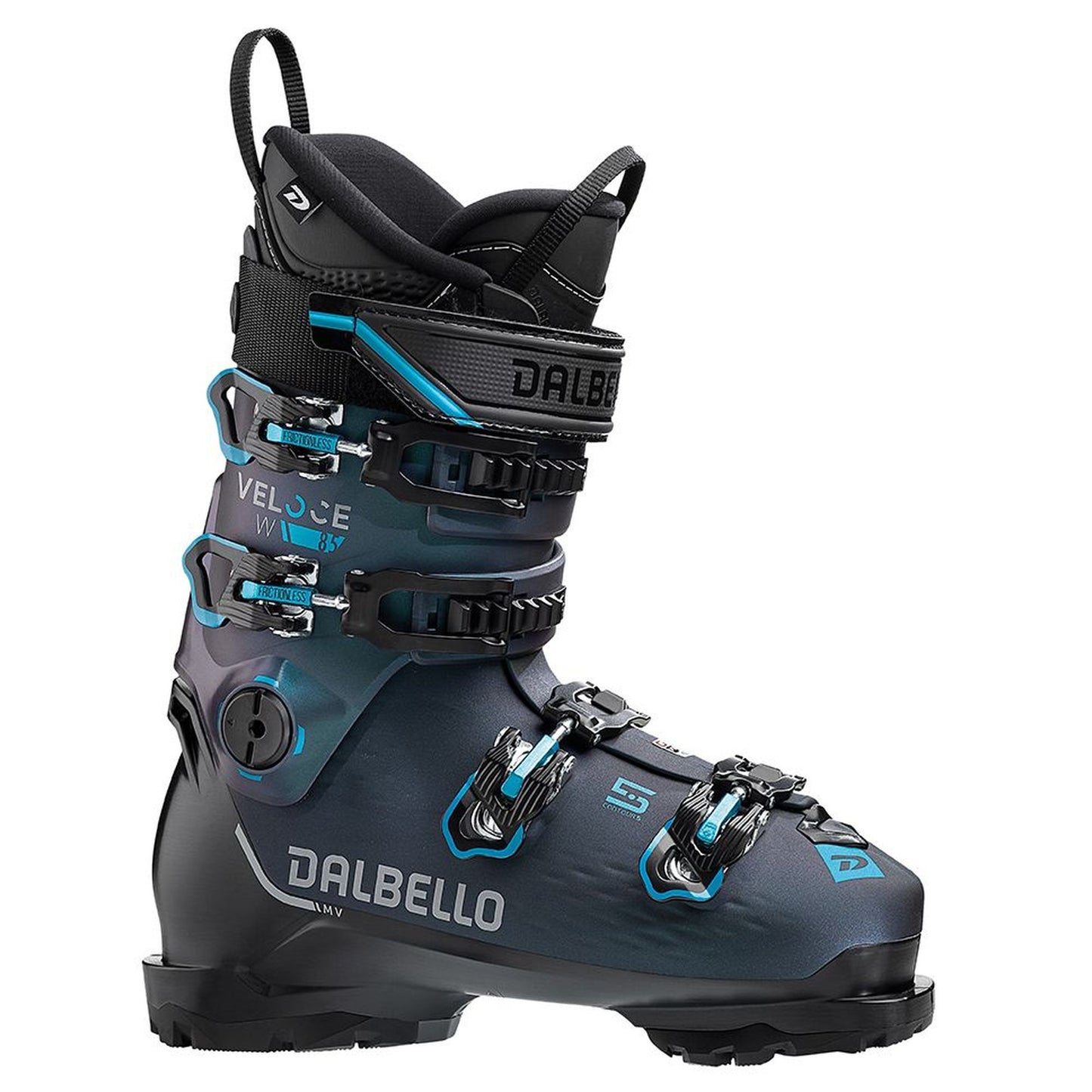 Dalbello Women's Veloce 85 GW Ski Boots Black/Opal Green 24.5 Ski Boots