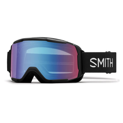 Smith Kids' Daredevil Snow Goggle Black Blue Sensor Mirror - Smith Snow Goggles