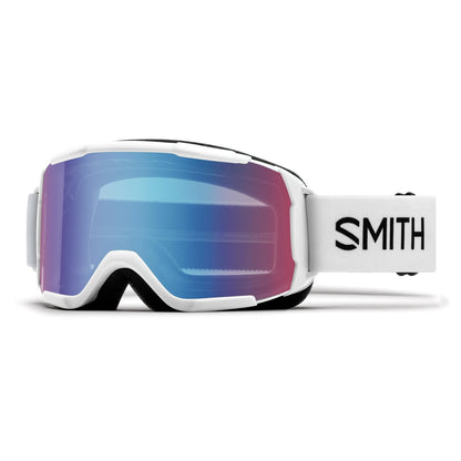 Smith Kids' Daredevil Snow Goggle White Blue Sensor Mirror - Smith Snow Goggles