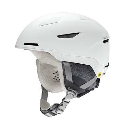 Smith Vida MIPS Snow Helmet Matte Satin White M - Smith Snow Helmets