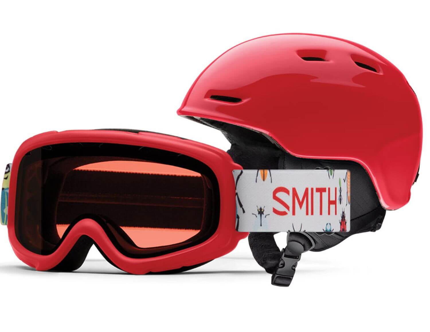 Smith Kids' Zoom Jr. / Rascal Combo Snow Helmet Default Title Snow Helmets