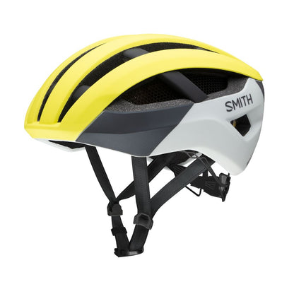 Smith Network MIPS Helmet Matte Neon Yellow Viz - Smith Bike Helmets