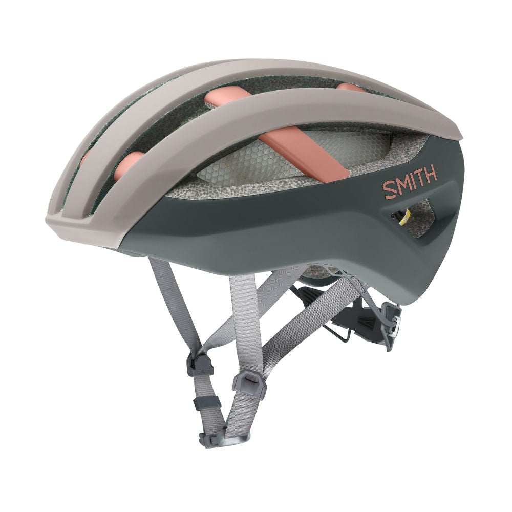 Smith Network MIPS Helmet - OpenBox Matte Tusk Peat Moss Champagne S Bike Helmets
