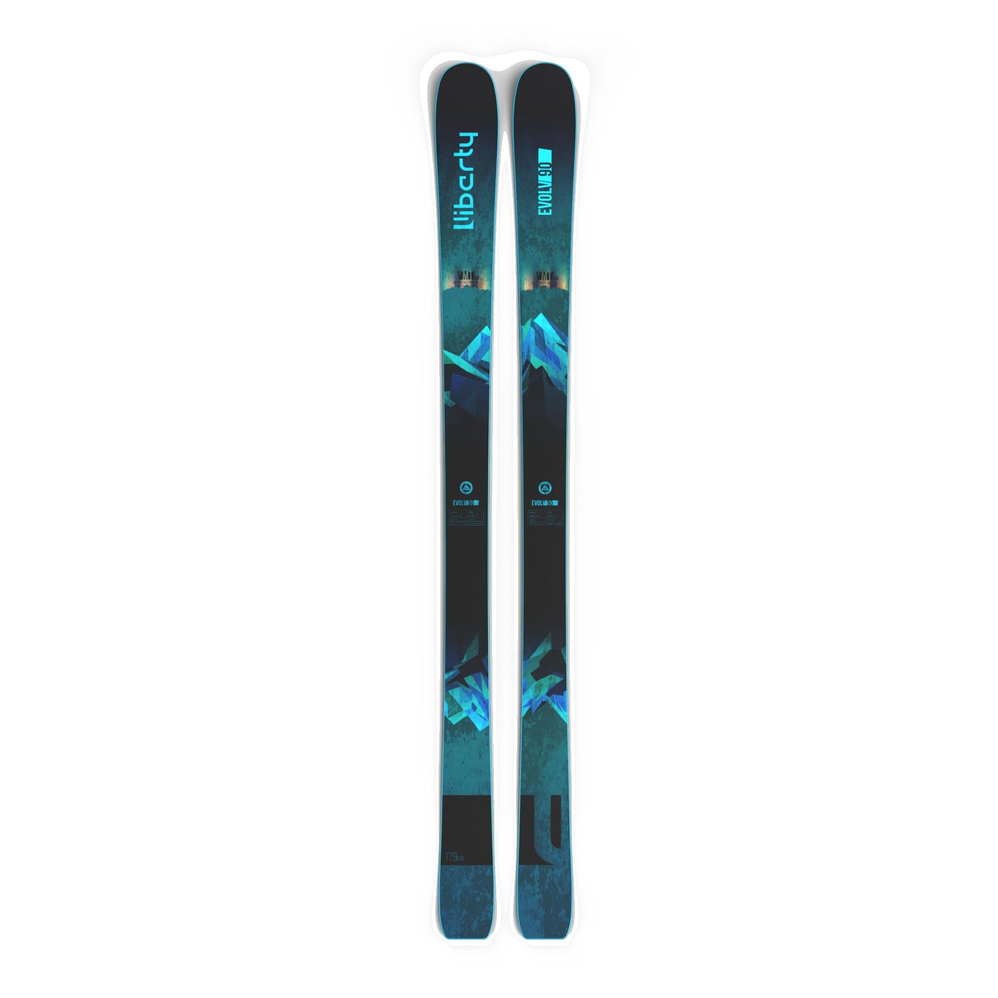 Liberty Skis Evolv90 Skis 172 - Liberty Skis Skis