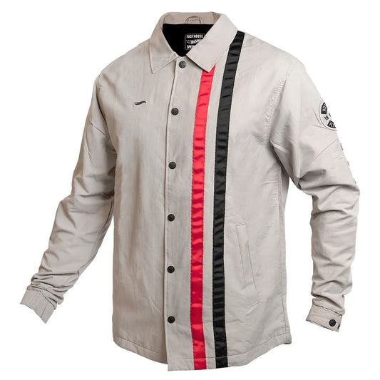 Fasthouse Elite Hot Wheels Jacket Light Gray Jackets & Vests