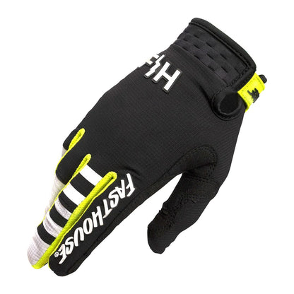 Fasthouse Elrod Astre Glove Black White - Fasthouse Bike Gloves