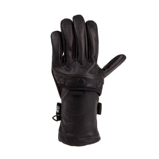 Hand Out Street Gloves Black Leather S Snow Gloves