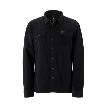 Jones December Fleece Shirt Black S - Jones LS Shirts
