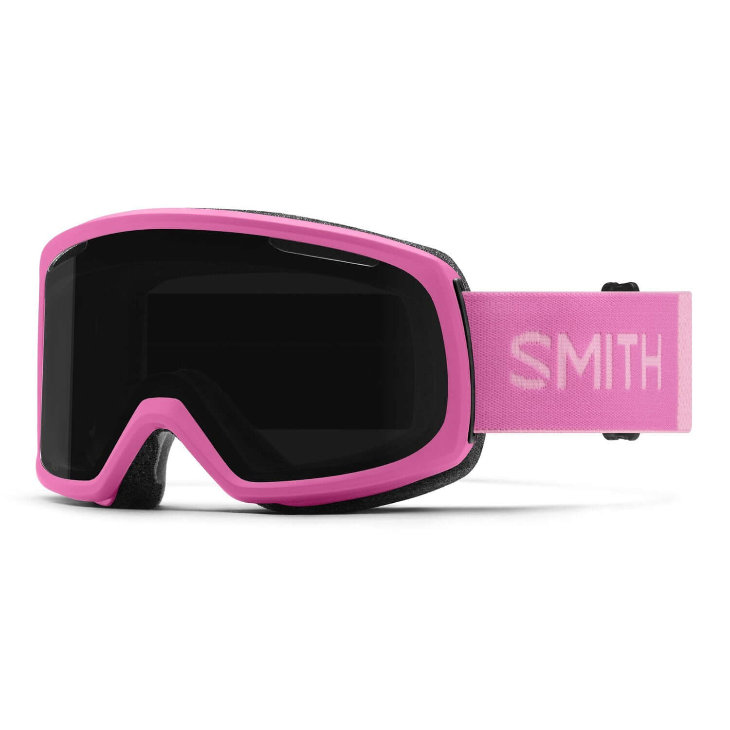 Smith Women's Riot Snow Goggle Flamingo / ChromaPop Sun Black Snow Goggles
