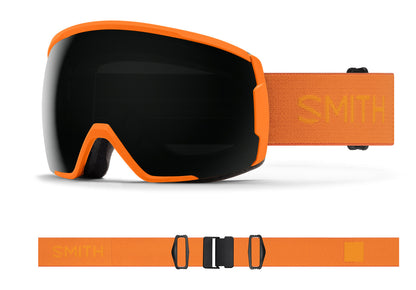 Smith Proxy Snow Goggle Mandarin ChromaPop Sun Black - Smith Snow Goggles