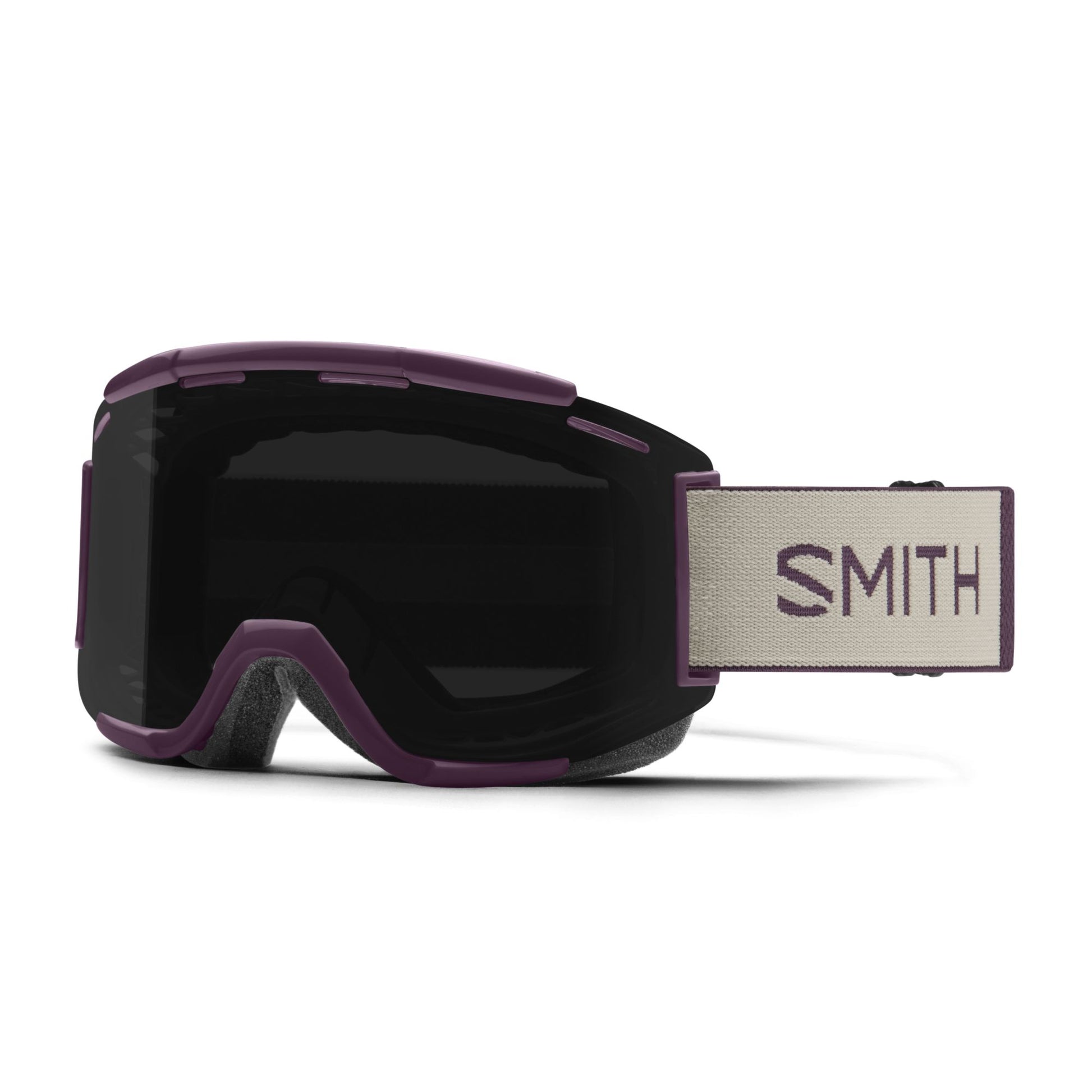 Smith Squad MTB Goggles Amethyst/Bone / ChromaPop Sun Black Bike Goggles