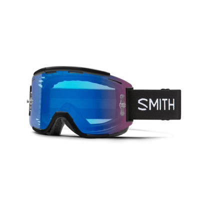 Smith Squad MTB Goggles Black ChromaPop Contrast Rose Flash - Smith Bike Goggles