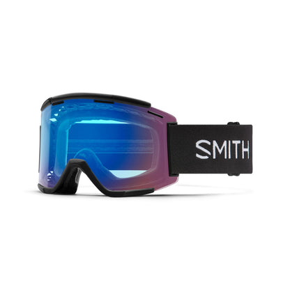 Smith Squad XL MTB Goggles Black ChromaPop Contrast Rose Flash - Smith Bike Goggles