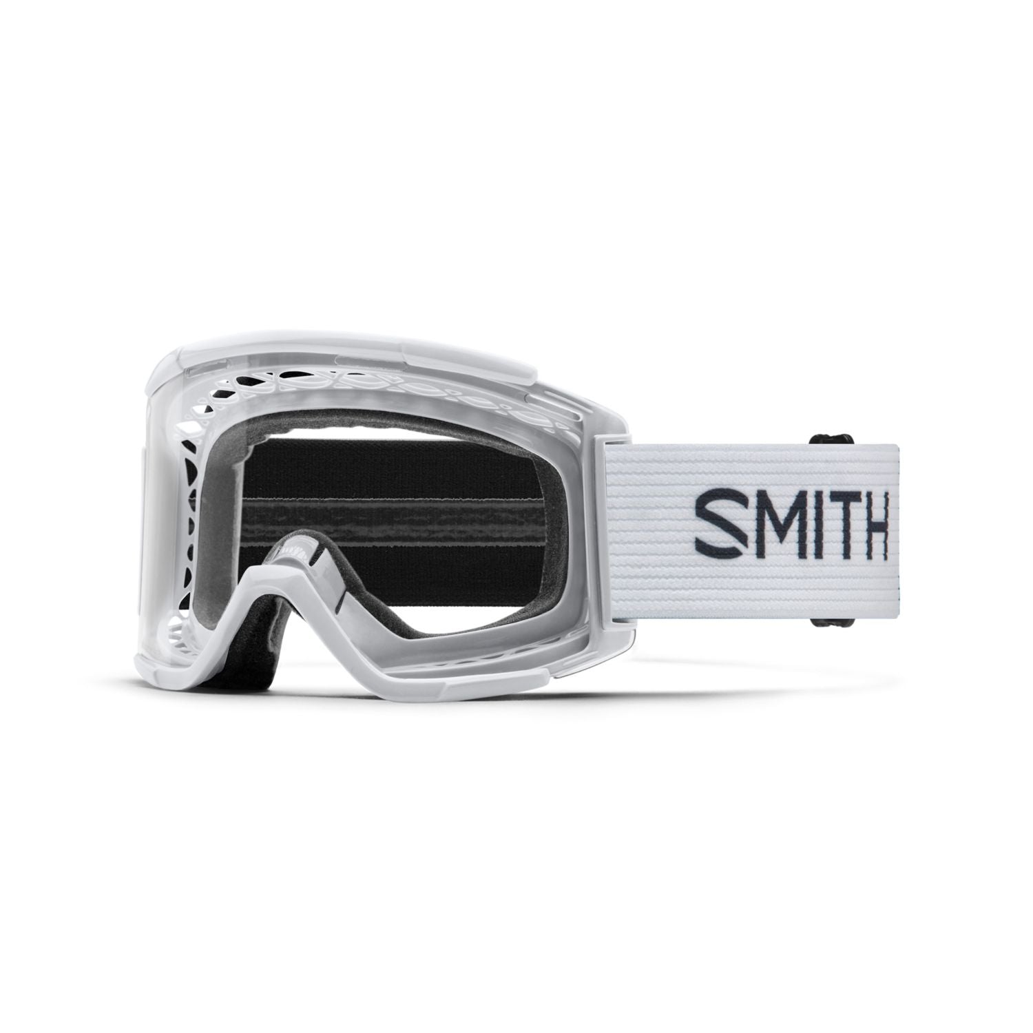 Smith Squad XL MTB Goggles White / Clear Anti-Fog Bike Goggles