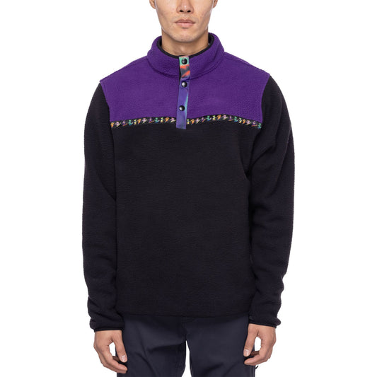686 Tioga Hooded Pullover Sweatshirt Grateful Dead Sherpa M Snow Jackets