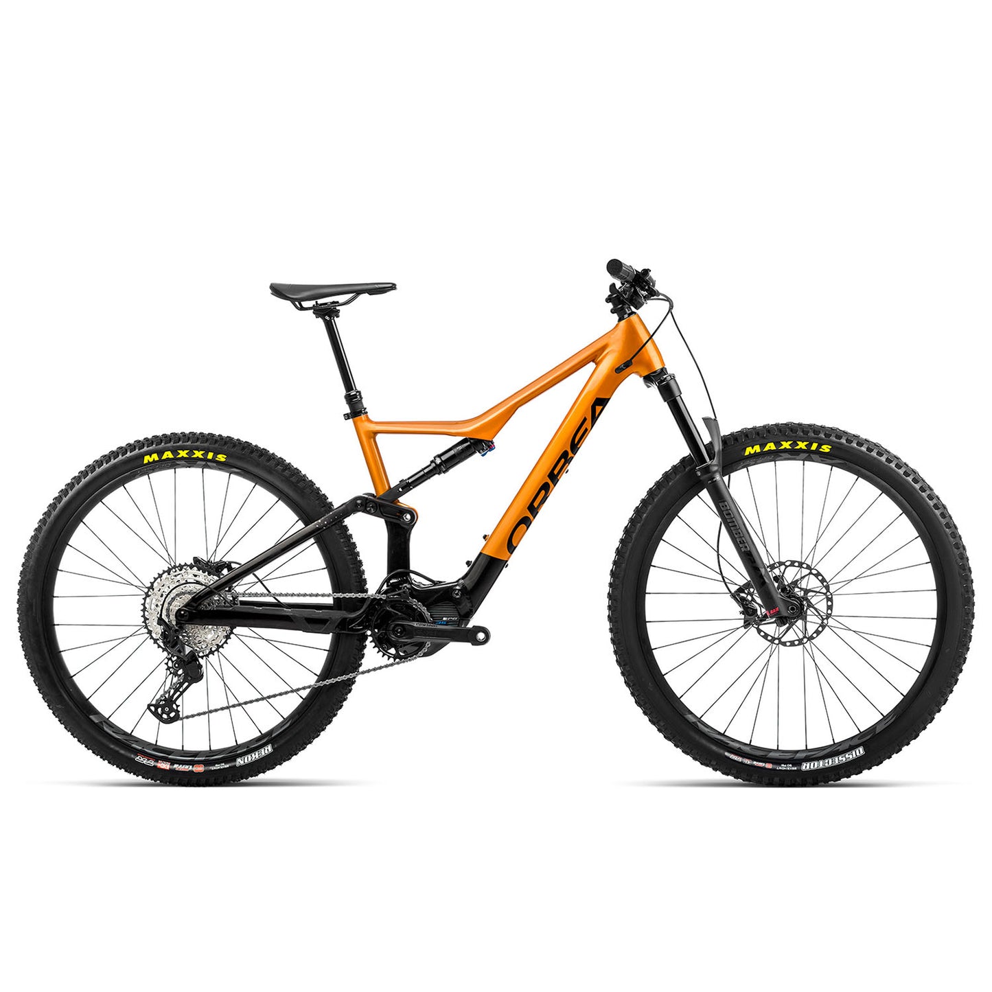 Orbea Rise H30 20mph Leo Orange/Black Gloss Mountain Bikes