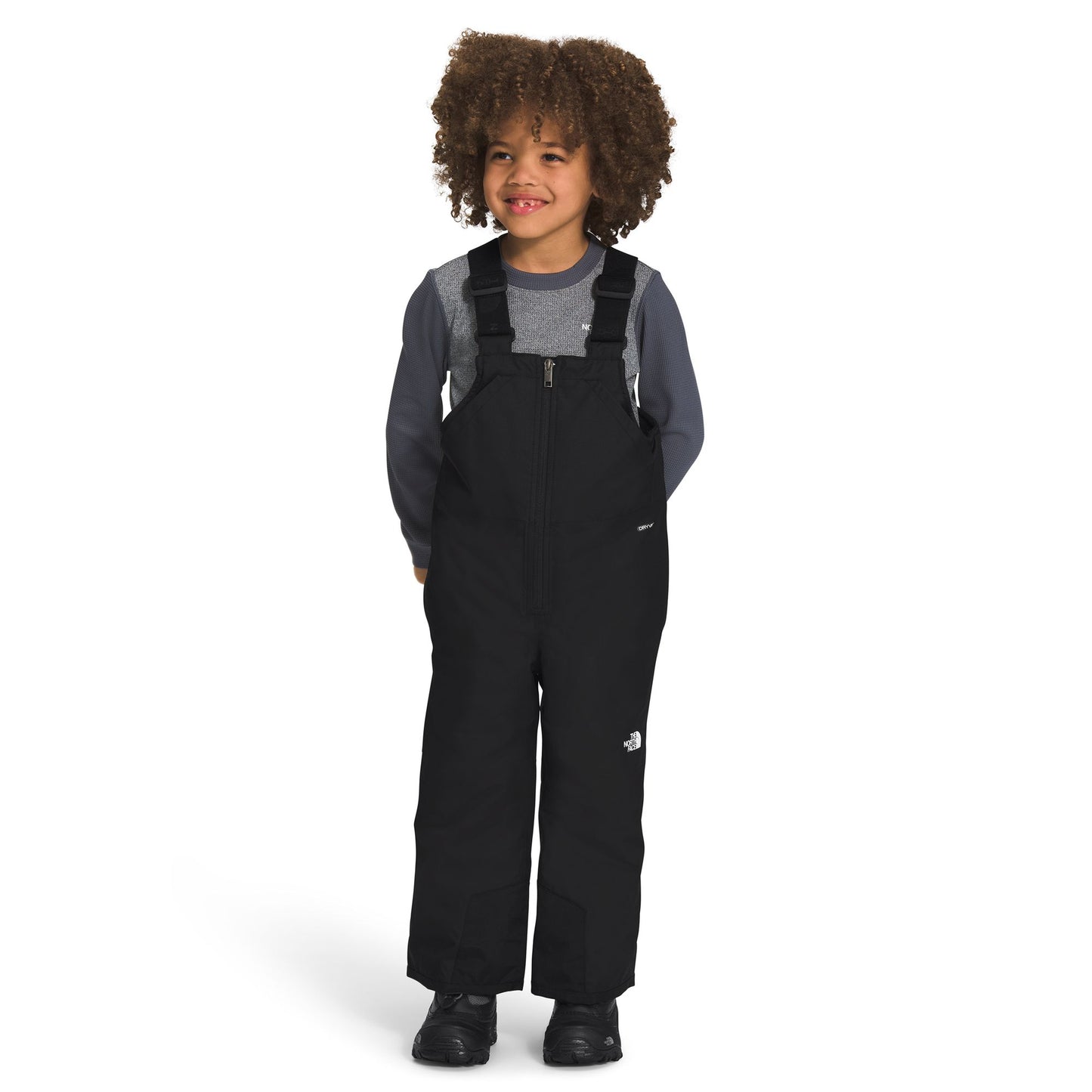 The North Face Kids' Freedom Insulated Bib Snow Pants TNF Black 6T Snow Pants