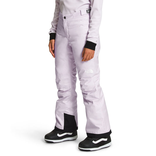 The North Face Girl's Freedom Insulated Snow Pants Lavender Fog XS Snow Pants