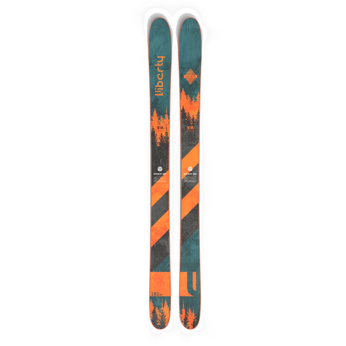 Liberty Skis Origin 106 Skis Skis