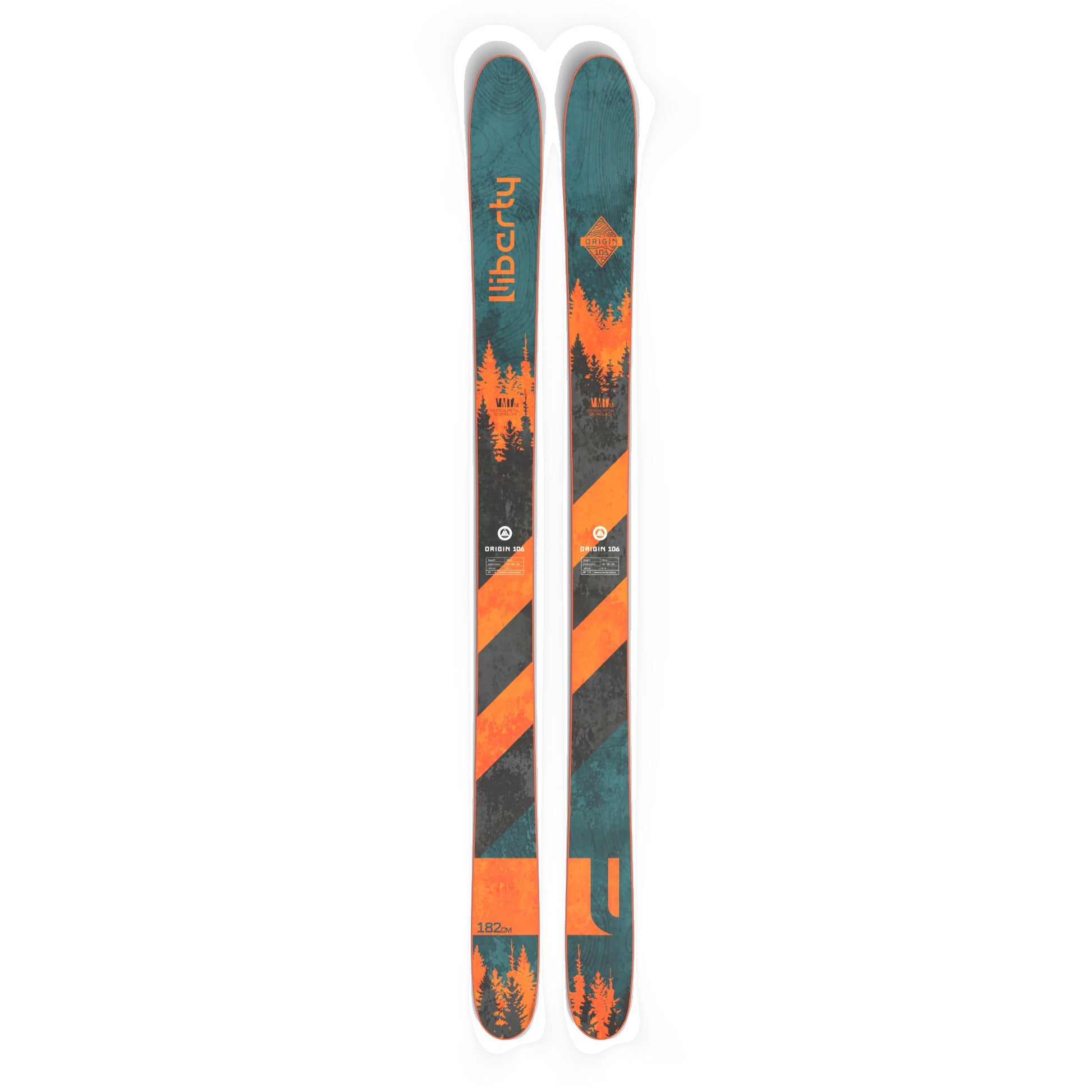 Liberty Skis Origin 106 Skis Skis